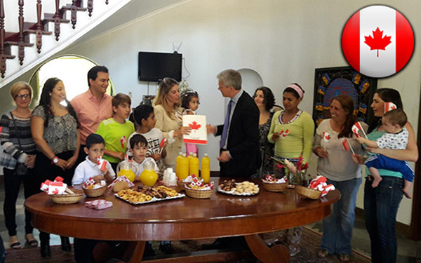 Visita del Embajador del Canadá, el Sr. Ben Rowswell